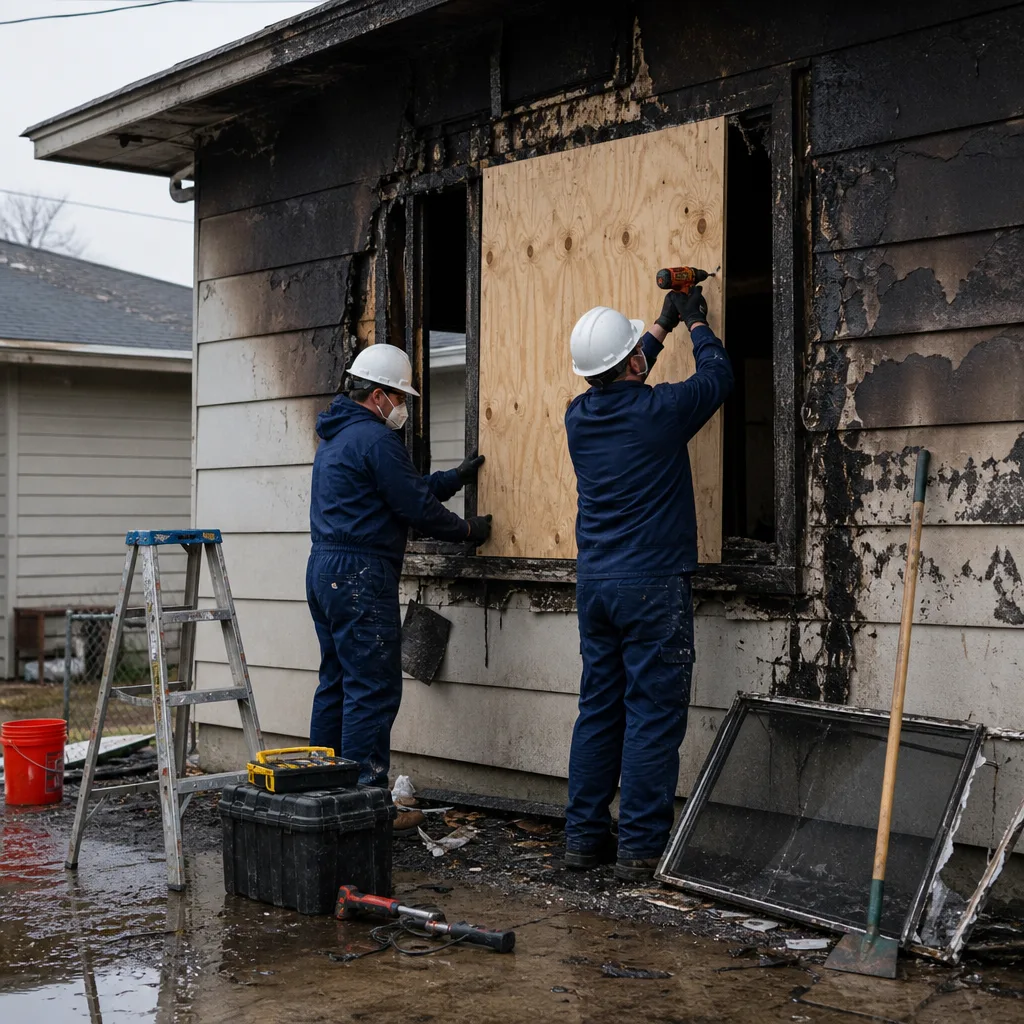 Fire & Smoke Damage Restoration